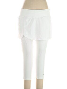 LIJA Women's Skapri Skirt Leggings SZ XL  white Stretch , tennis pickleball